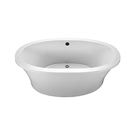 RELIANCE Reliance R6636OFS-B Center Drain Freestanding Soaking Tub - Biscuit R6636OFS-B